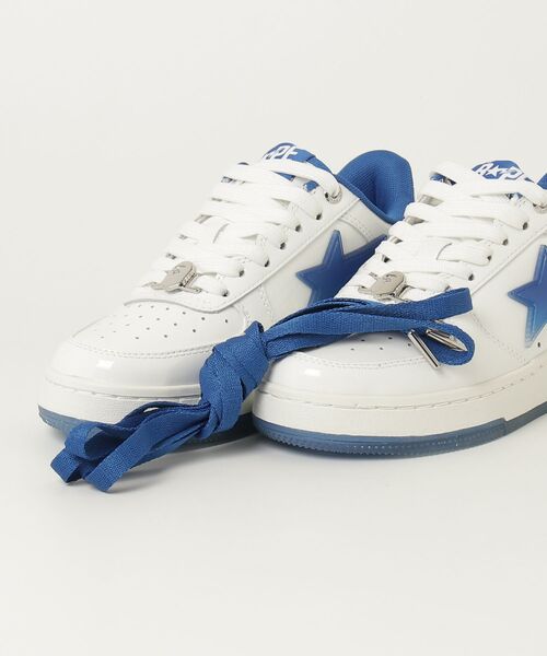 A BATHING APE(アベイシングエイプ)の「BAPE STA #4(スニーカー・レディース・ブルー/レッド/グリーン・6/5)」の19枚目の写真