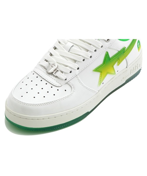 A BATHING APE(アベイシングエイプ)の「BAPE STA #4(スニーカー・レディース・ブルー/レッド/グリーン・6/5)」の10枚目の写真