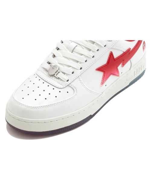 A BATHING APE(アベイシングエイプ)の「BAPE STA #4(スニーカー・レディース・ブルー/レッド/グリーン・6/5)」の12枚目の写真