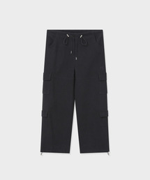DOUBLE POCKET CARGO PANTS (NAVY-PURPLE)