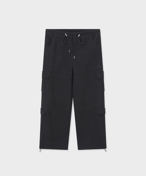 GRUNDEN(グルンデン)の「DOUBLE POCKET CARGO PANTS (NAVY-PURPLE)(その他パンツ・レディース・その他・OS)」の1枚目の写真