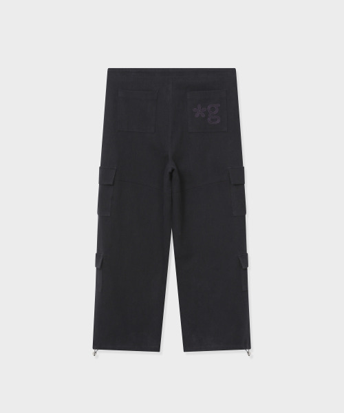 GRUNDEN(グルンデン)の「DOUBLE POCKET CARGO PANTS (NAVY-PURPLE)(その他パンツ・レディース・その他・OS)」の2枚目の写真