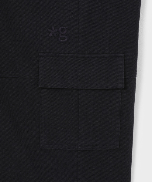 GRUNDEN(グルンデン)の「DOUBLE POCKET CARGO PANTS (NAVY-PURPLE)(その他パンツ・レディース・その他・OS)」の3枚目の写真