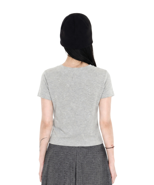 IDWS（アイドンワナセル）の「[W]Novichi T-Shirt Gray（Tシャツ/カットソー・レディース・その他・OS）」の11枚目の写真