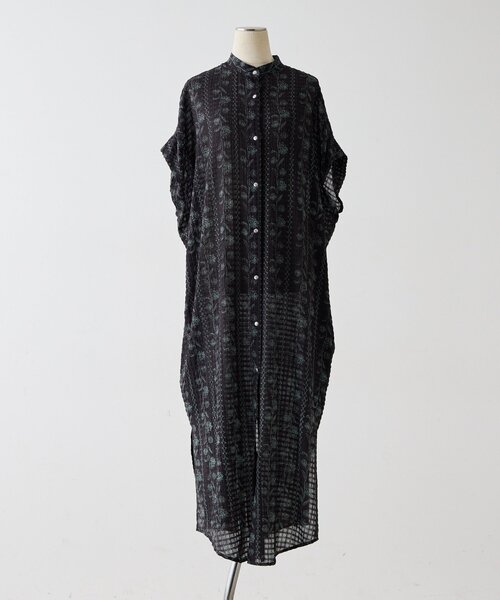 ear PAPILLONNER(イアパピヨネ)の「フロントボタン柄ワンピース2【SUM1 STYLE】(ワンピース・レディース・ブラック/ネイビー/レッド・FREE)」の19枚目の写真