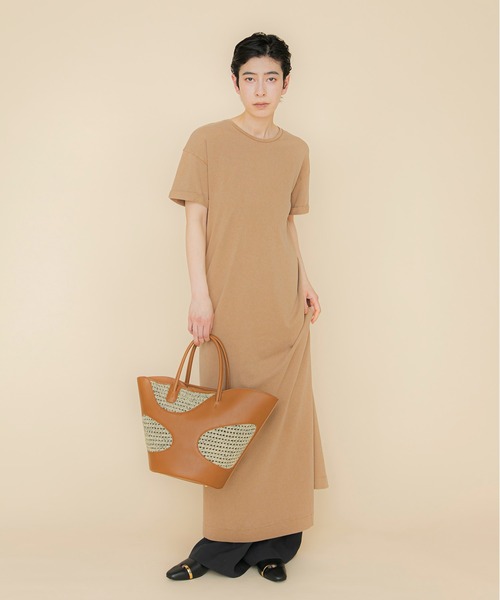 LE VERNIS(ル・ベルニ)の「LE VERNIS(ル・ベルニ)Hole digging tote(トートバッグ・レディース・ブラウン/ブラック・FREE)」の14枚目の写真