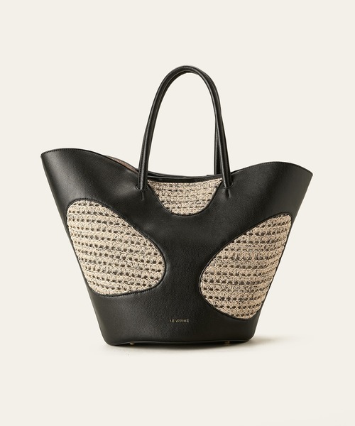 LE VERNIS(ル・ベルニ)の「LE VERNIS(ル・ベルニ)Hole digging tote(トートバッグ・レディース・ブラウン/ブラック・FREE)」の21枚目の写真