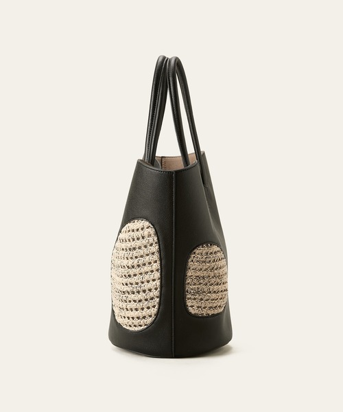 LE VERNIS(ル・ベルニ)の「LE VERNIS(ル・ベルニ)Hole digging tote(トートバッグ・レディース・ブラウン/ブラック・FREE)」の22枚目の写真