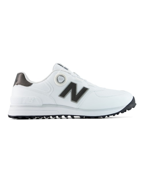 NEW BALANCE(ニューバランス)の「【GOLF】574 v4 SL Boa(R)(その他シューズ・メンズ・ホワイト×グリーン/ブラック/グレー/ホワイト×ブラック・23.0cm/22.5cm/27.5cm/27.0cm/26.5cm/28.0cm/26.0cm/25.5cm/29.0cm/28.5cm/25.0cm/24.5cm/24.0cm/23.5cm)」の2枚目の写真