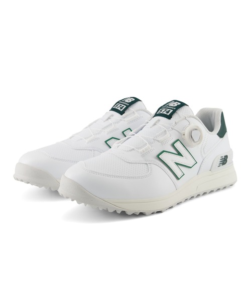 NEW BALANCE(ニューバランス)の「【GOLF】574 v4 SL Boa(R)(その他シューズ・メンズ・ホワイト×グリーン/ブラック/グレー/ホワイト×ブラック・23.0cm/22.5cm/27.5cm/27.0cm/26.5cm/28.0cm/26.0cm/25.5cm/29.0cm/28.5cm/25.0cm/24.5cm/24.0cm/23.5cm)」の6枚目の写真