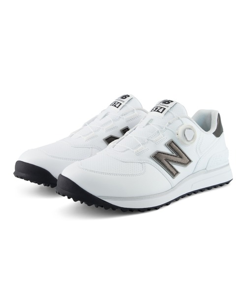 NEW BALANCE(ニューバランス)の「【GOLF】574 v4 SL Boa(R)(その他シューズ・メンズ・ホワイト×グリーン/ブラック/グレー/ホワイト×ブラック・23.0cm/22.5cm/27.5cm/27.0cm/26.5cm/28.0cm/26.0cm/25.5cm/29.0cm/28.5cm/25.0cm/24.5cm/24.0cm/23.5cm)」の12枚目の写真