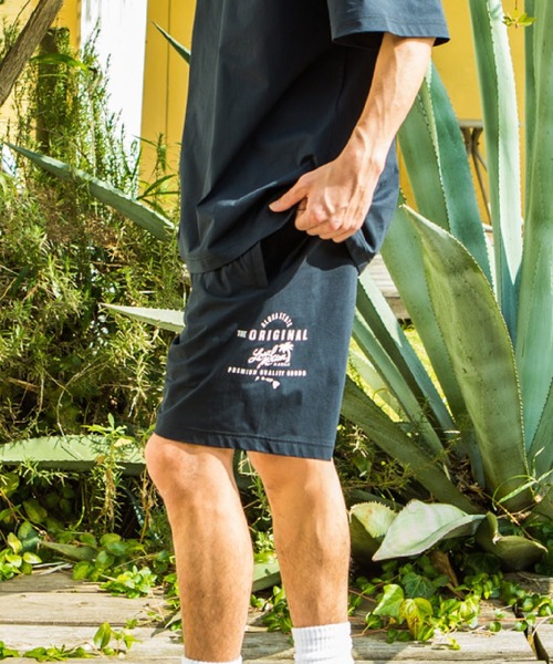 LOCALMOTION HAWAII(ローカルモーション ハワイ)の「サーフ&ハワイアロハステート ペアテックスショーツ(その他パンツ・メンズ・ベージュ/ピンク/ブラック・LARGE/X-LARGE/MEDIUM)」の1枚目の写真