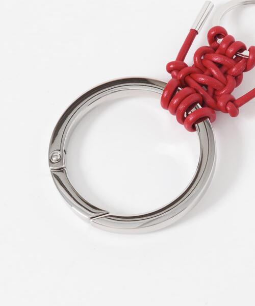 ITTI(イッチ)の「『一部別注カラー』ITTI CRISTY KNOTMAN RING(キーホルダー・メンズ・ブルー/レッド・ONE)」の5枚目の写真