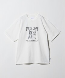 NICE WEATHER（ナイスウェザー）の「＜NICE WEATHER＞アニマルプリント Tシャツ（Tシャツ/カットソー）」