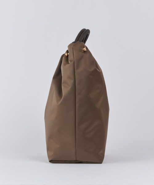 FEEL AND TASTE(フィールアンドテイスト)の「bar-knot nulon T トートバッグ 《FEEL AND TASTE》(トートバッグ・レディース・ブラウン/ブラック・フリー)」の4枚目の写真