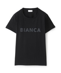【着回し力抜群】BIANCAコットンロゴTシャツ