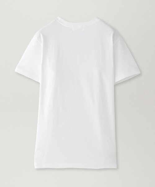 BIANCA(ビアンカ)の「【着回し力抜群】BIANCAコットンロゴTシャツ(Tシャツ/カットソー・レディース・ホワイト/ブラック・40/38)」の3枚目の写真
