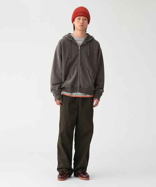 Champion（チャンピオン）の「【別注】Champion / リバースウィーブ（R）フルジップ パーカー（パーカー・メンズ・ブラウン/スミクロ・X-LARGE/LARGE/MEDIUM/SMALL）」の6枚目の写真