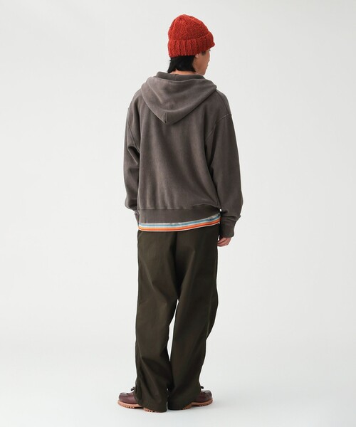 Champion（チャンピオン）の「【別注】Champion / リバースウィーブ（R）フルジップ パーカー（パーカー・メンズ・ブラウン/スミクロ・X-LARGE/LARGE/MEDIUM/SMALL）」の5枚目の写真