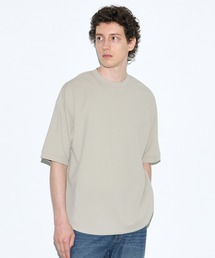 ライトエンボスラウンド半袖Tシャツ