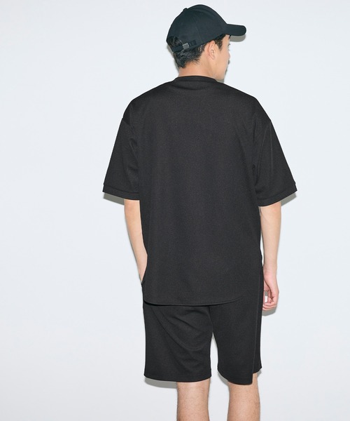 coca(coca)(コカ)の「ライトエンボスラウンド半袖Tシャツ(Tシャツ/カットソー・メンズ・ライトグレー/ブラック・L/XL/M)」の9枚目の写真
