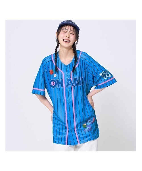 Disney(ディズニー)の「ベースボールシャツ (選べるキャラクター)(シャツ/ブラウス・レディース・ブラック/ブルー/ホワイト・M-L)」の11枚目の写真