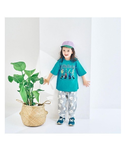 LYKKE(リッケ)の「プリント半袖Tシャツ(Tシャツ/カットソー・キッズ・ブラウン/ブルー/ブラック/アイボリー・120/130/110/100/150/90/140)」の15枚目の写真