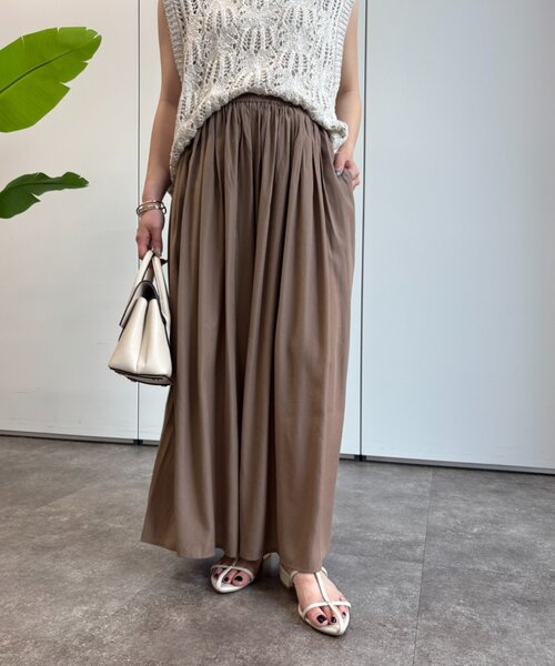 Jena espace merveilleux(ジェナ エスパスメルヴェイユ)の「イージースカーチョ(その他パンツ・レディース・ブラック/ベージュ/ネイビー・FREE)」の17枚目の写真