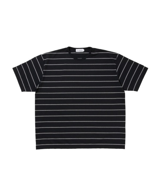 COOTIE PRODUCTIONS(クーティープロダクションズ)の「Dry Tech Jersey Boder S/S Tee(Tシャツ/カットソー・メンズ・ブラック系その他・LARGE/MEDIUM)」の1枚目の写真