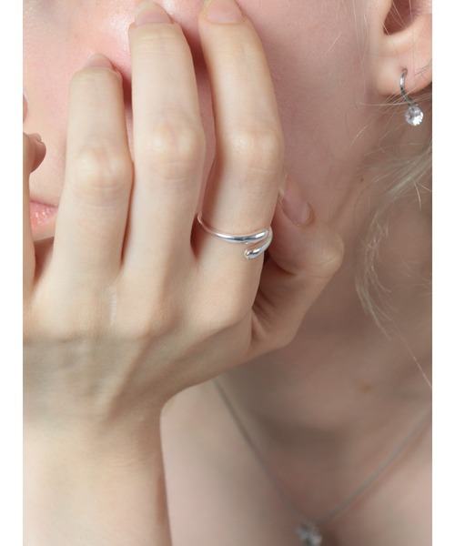 Bilan(ビラン)の「【BILAN】(シルバー925、サイズ調節可能)Free Line Ring/フリーラインリング(リング・レディース・シルバー・FREE)」の4枚目の写真