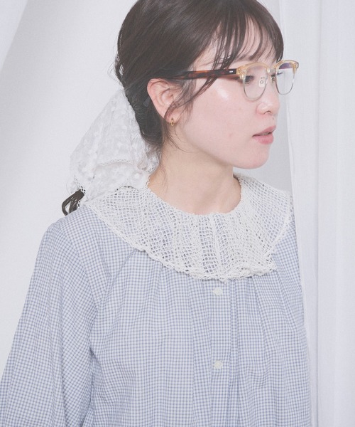 fig London(フィグロンドン)の「Kitty lace blouse(シャツ/ブラウス・レディース・ホワイト/その他/ブラック・FREE)」の12枚目の写真