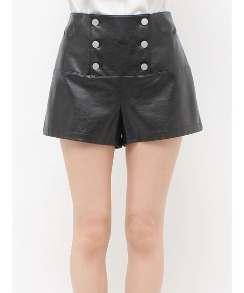 jouetie(ジュエティ)の「ダブルボタンフェイクレザーショートパンツ(その他パンツ・レディース・カーキ/ボルドー/ブラック・FREE)」の18枚目の写真