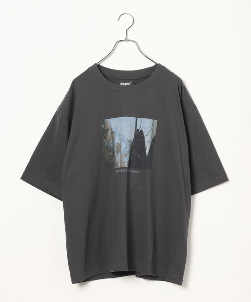 GLOBAL WORK(グローバルワーク)の「抗菌防臭プリントTシャツ/半袖/1046549(Tシャツ/カットソー・メンズ・ダークグレー/ライトグレー/その他2/その他3・X-LARGE/LARGE/MEDIUM/SMALL)」の3枚目の写真