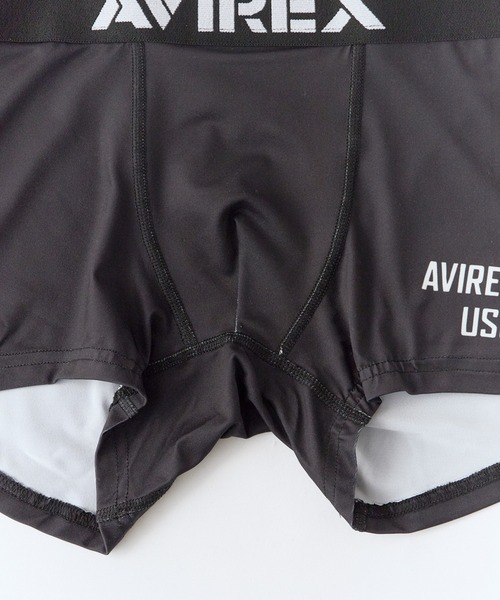 AVIREX(アヴィレックス)の「AVIREX/アビレックス AX USCG BOXER SHORTS ミリタリー ブランドロゴボクサーパンツ ワーク系 アンダーウェア メンズ 物 秋服 2026年秋冬(ボクサーパンツ・メンズ・ブラック/カーキ・XL/L/M)」の7枚目の写真