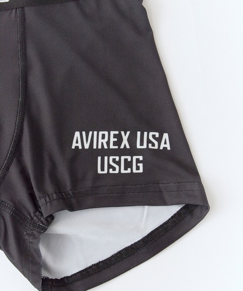 AVIREX(アヴィレックス)の「AVIREX/アビレックス AX USCG BOXER SHORTS ミリタリー ブランドロゴボクサーパンツ ワーク系 アンダーウェア メンズ 物 秋服 2026年秋冬(ボクサーパンツ・メンズ・ブラック/カーキ・XL/L/M)」の9枚目の写真