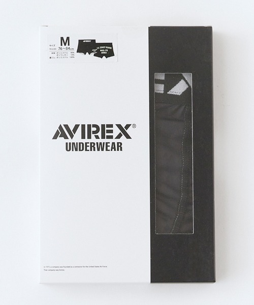 AVIREX(アヴィレックス)の「AVIREX/アビレックス AX USCG BOXER SHORTS ミリタリー ブランドロゴボクサーパンツ ワーク系 アンダーウェア メンズ 物 秋服 2026年秋冬(ボクサーパンツ・メンズ・ブラック/カーキ・XL/L/M)」の3枚目の写真