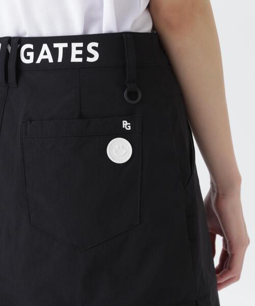 PEARLY GATES（パーリーゲイツ）の「【PEARLY GATES】【一部店舗&公式オンライン限定】PG is PG 二重組織Ny/PPストレッチドビー5ポケットスカート（スカート・レディース・ブラック・SMALL/LARGE/MEDIUM）」の10枚目の写真