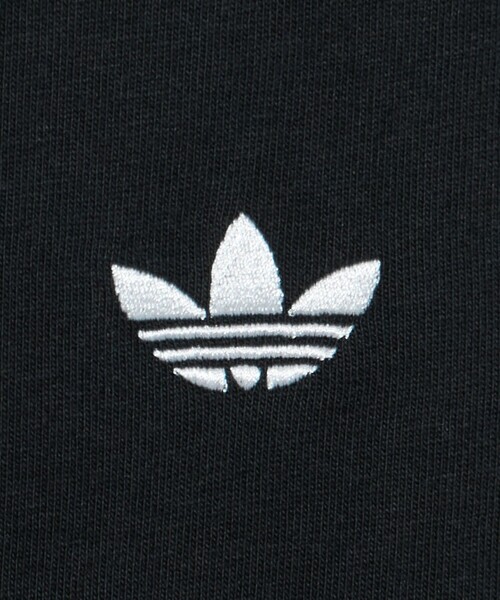 adidas Originals(アディダスオリジナルス)の「【WEB限定】<adidas Originals>スリーストライプ Tシャツ / キッズ 130cm-160cm(Tシャツ/カットソー・キッズ・オフホワイト/ブラック・150cm/140cm/130cm/160cm)」の5枚目の写真