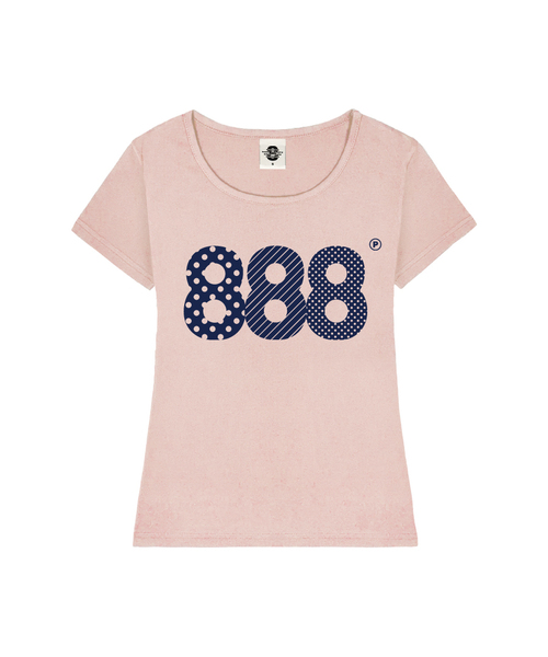 PRIMATE(プライメイト)の「ASPECT NUMBER.888 レディース Uネック スリムフィット 半袖Tシャツ 6 COLORS(Tシャツ/カットソー・レディース・ミント/ブラック/ネイビー/ホワイト/ミックスグレー/ピンク・SMALL/MEDIUM)」の6枚目の写真