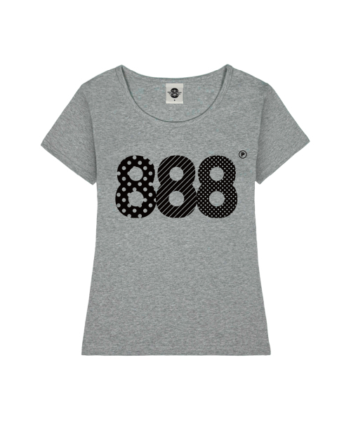 PRIMATE(プライメイト)の「ASPECT NUMBER.888 レディース Uネック スリムフィット 半袖Tシャツ 6 COLORS(Tシャツ/カットソー・レディース・ミント/ブラック/ネイビー/ホワイト/ミックスグレー/ピンク・SMALL/MEDIUM)」の7枚目の写真