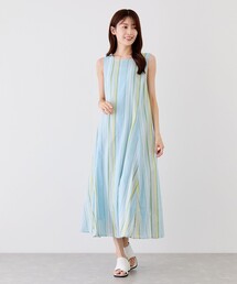Jayro（ジャイロ）の「綿ボイル2WAYエアリーフレアワンピース（ワンピース）」