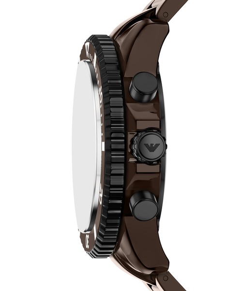 EMPORIO ARMANI(エンポリオアルマーニ)の「エンポリオ・アルマーニ 腕時計 メンズ アナログ セラミック AR70025(アナログ腕時計・メンズ・ブラウン・FREE)」の5枚目の写真