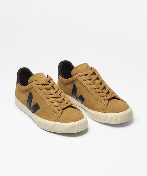 VEJA(ヴェジャ)の「VEJA Campo スエードスニーカー(スニーカー・レディース・マスタード・41/26.5cm/42/27cm/43/28cm/36/22/37/23/38/24/39/25/40/25.5cm)」の2枚目の写真
