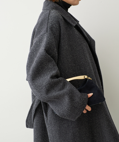 Deuxieme Classe(ドゥーズィエムクラス)の「Snob Coat(チェスターコート・レディース・ブラック系その他・38/36)」の6枚目の写真