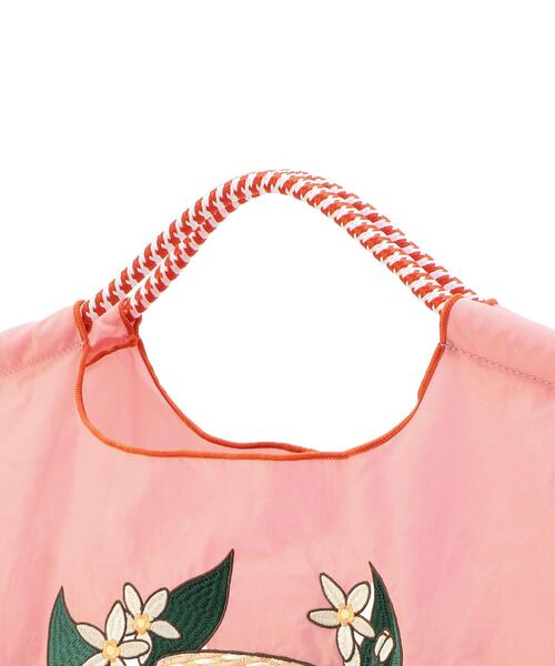 Ball&Chain(ボールアンドチェーン)の「Ball&Chain(ボールアンドチェーン) HONYEY PRESERVED ORANGE SLICES/Mサイズ(トートバッグ・レディース・ピンク/アイボリー/その他13・F)」の6枚目の写真