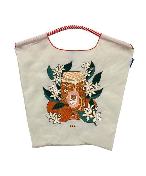 Ball&Chain(ボールアンドチェーン)の「Ball&Chain(ボールアンドチェーン) HONYEY PRESERVED ORANGE SLICES/Mサイズ(トートバッグ・レディース・ピンク/アイボリー/その他13・F)」の13枚目の写真