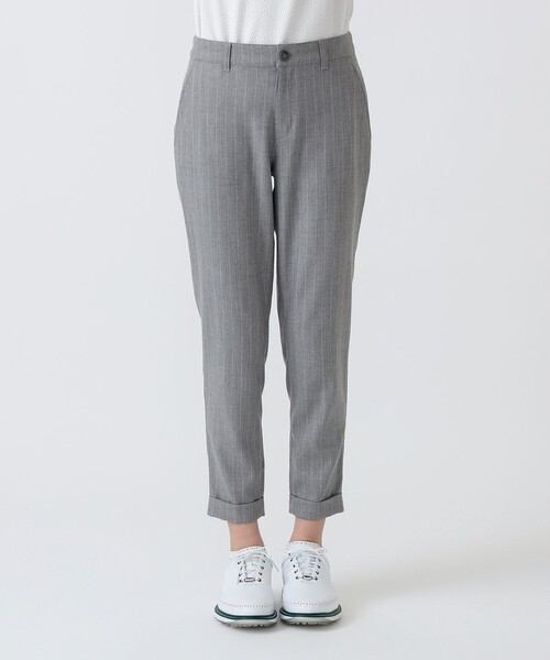 BEAMS GOLF(ビームスゴルフ)の「PURPLE LABEL / ストレッチ ストライプ サキソニー パンツ(その他パンツ・レディース・グレー/ネイビー・SMALL/LARGE/MEDIUM)」の7枚目の写真
