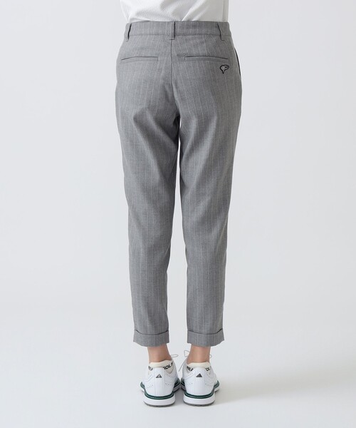 BEAMS GOLF(ビームスゴルフ)の「PURPLE LABEL / ストレッチ ストライプ サキソニー パンツ(その他パンツ・レディース・グレー/ネイビー・SMALL/LARGE/MEDIUM)」の10枚目の写真