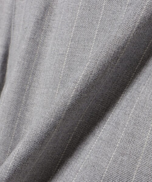 BEAMS GOLF(ビームスゴルフ)の「PURPLE LABEL / ストレッチ ストライプ サキソニー パンツ(その他パンツ・レディース・グレー/ネイビー・SMALL/LARGE/MEDIUM)」の14枚目の写真
