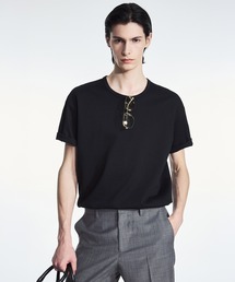 TNGT（ティーエヌジーティー）の「TNGT(ティーエヌジーティー)USAオーガニックコットンTシャツ（Tシャツ/カットソー）」